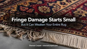 Persian Rug Fringe Repair