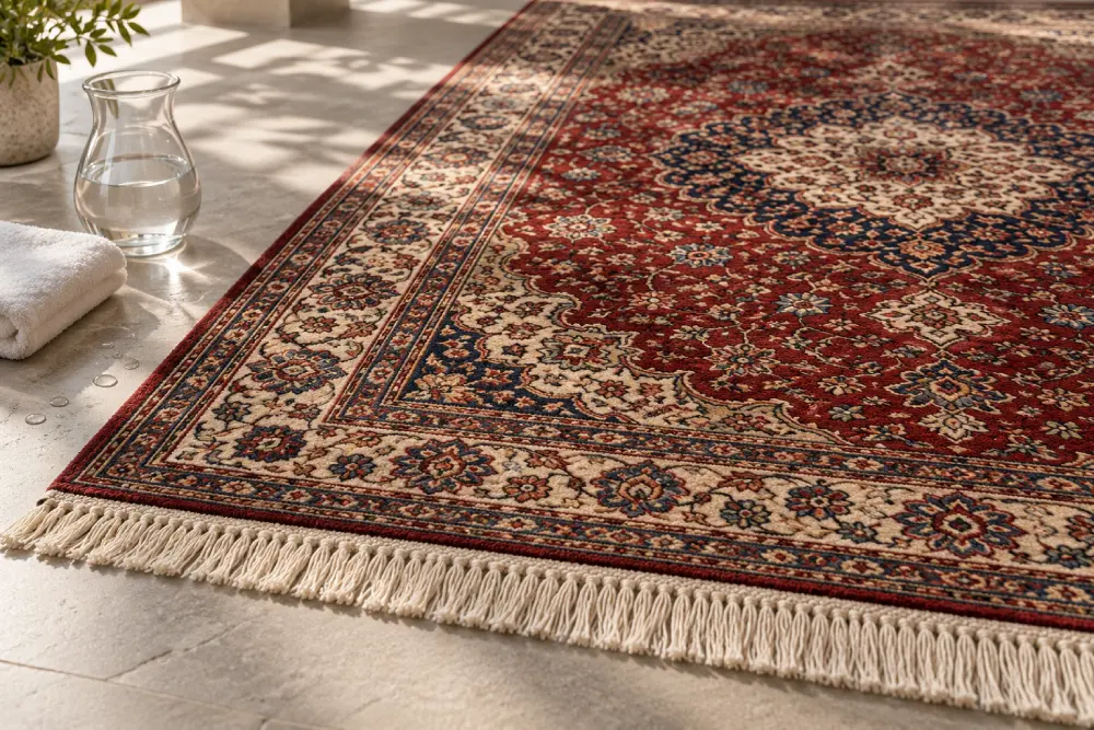 frequent Persian carpet washing